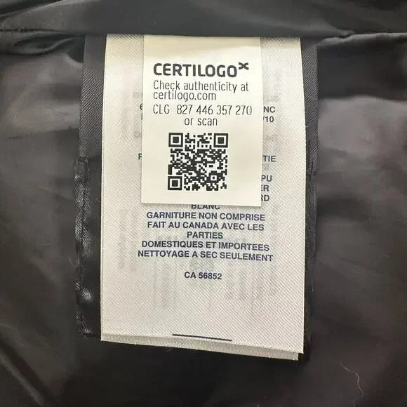 Whitesky Women Duck Down Waterproof Jacket Black Asymmetrical Zip Small New - Picture 11 of 16